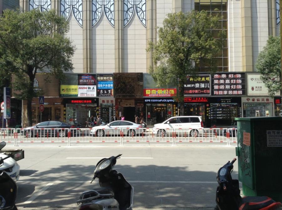 LED Shops on both sides of the road-1