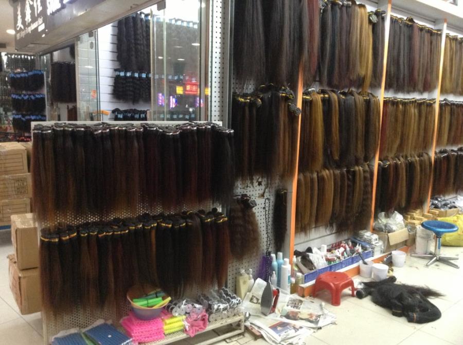 Virgin Hair in Guangzhou Beauty Exchange Center-3