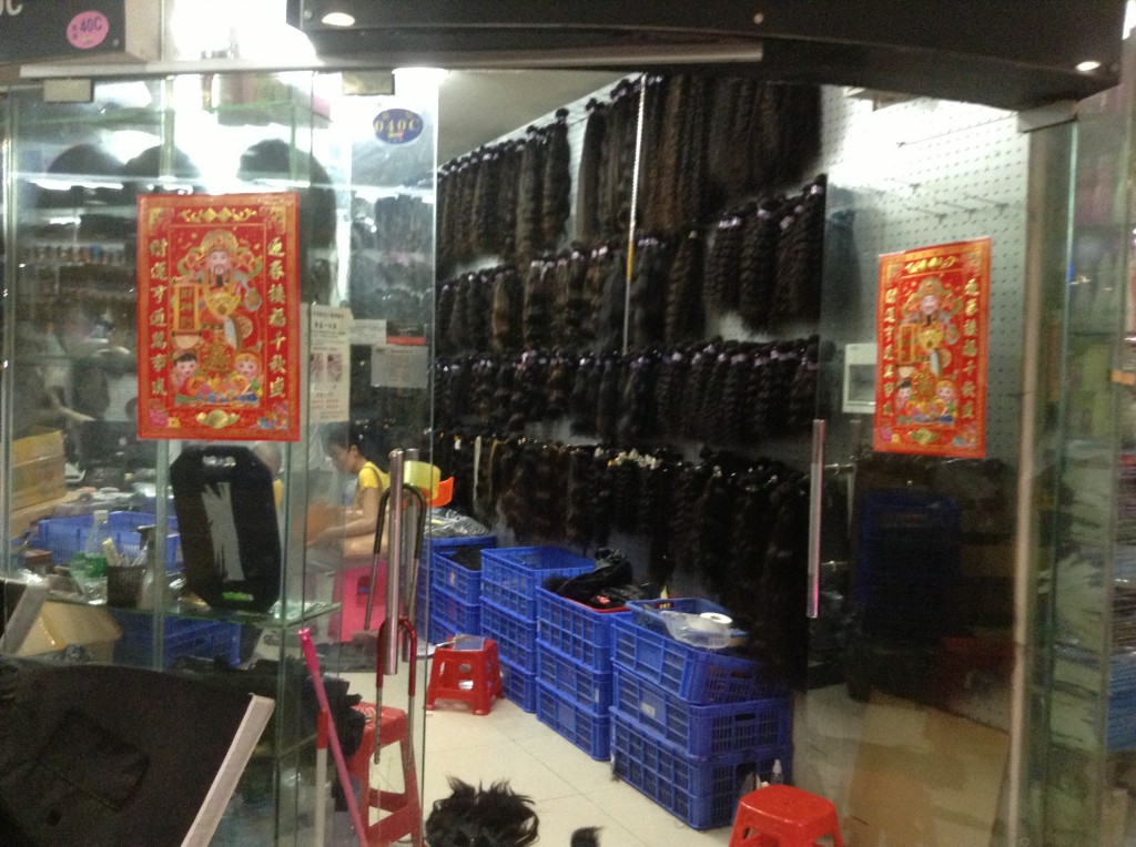 Virgin Hair in Guangzhou Beauty Exchange Center-4