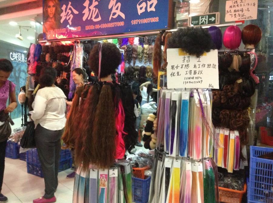 Virgin Hair in Guangzhou Beauty Exchange Center-6