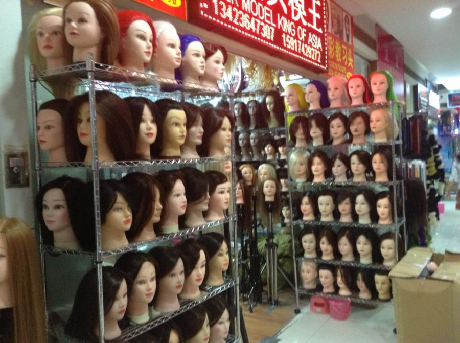 Virgin Hair in Guangzhou Beauty Exchange Center-8