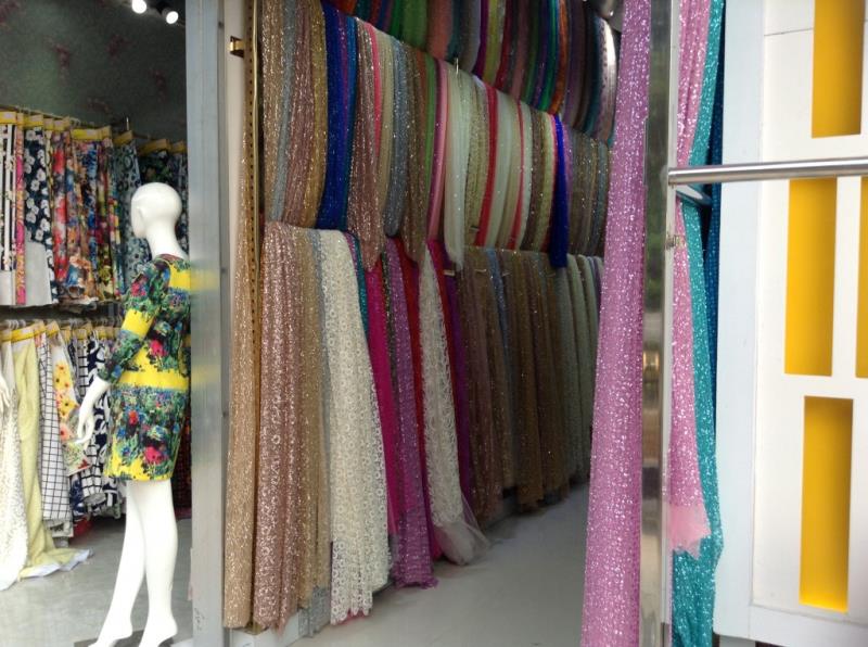 Fabric shop on the roadsize of zhongda fabric market-4
