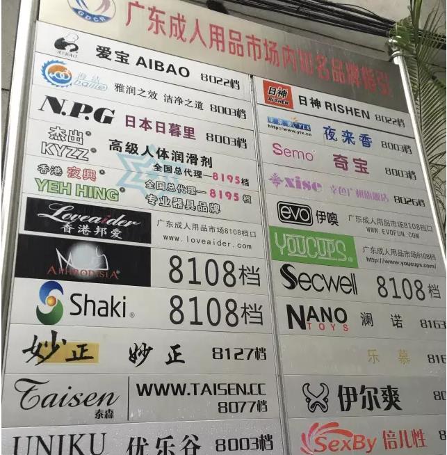 Guangzhou Sex Toy Market