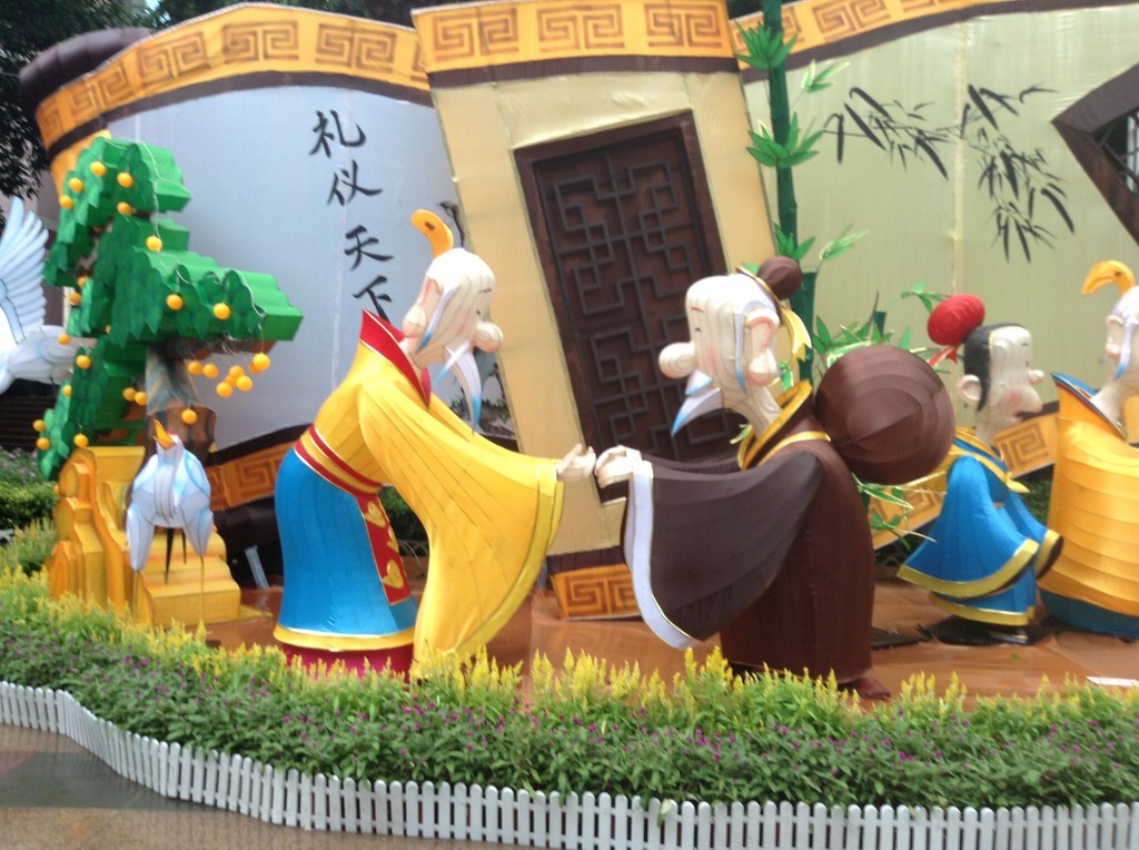 Cute Cartoon Characters to Celebrate Zhong qiu jie in Guangzhou Cultural Park-5