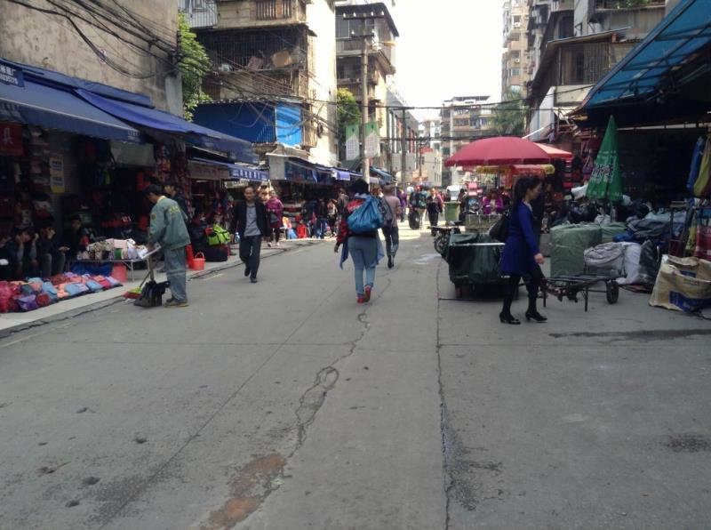 Shui Dian Street Handbag Wholesale Market in Guangzhou