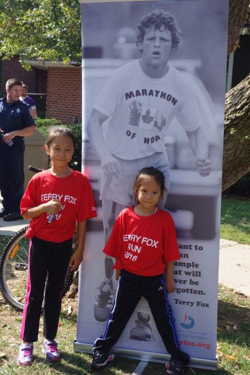 Terry Fox Run T-Shirts from China