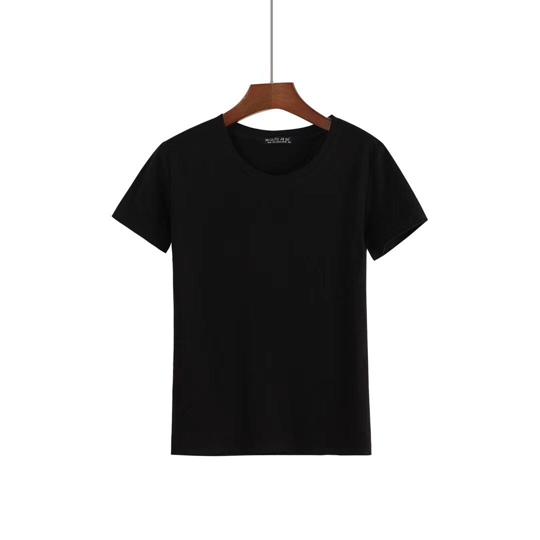 plain black t shirt wholesale