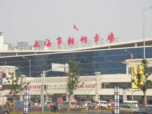 Cao'an Road Textile Market in Shanghai