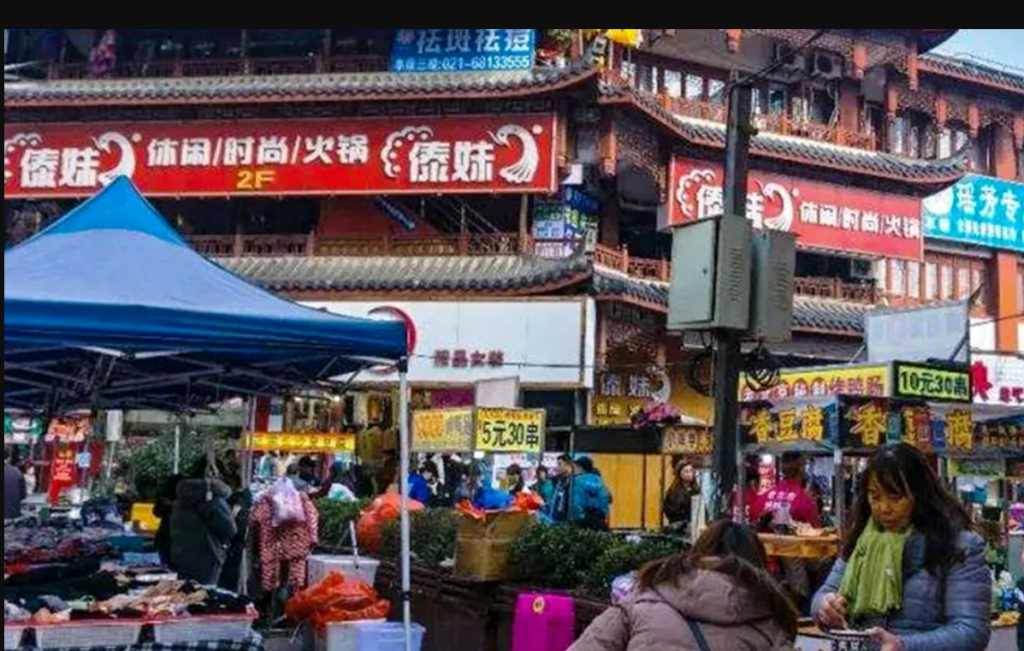 Shanghai Zhoupu Night Market