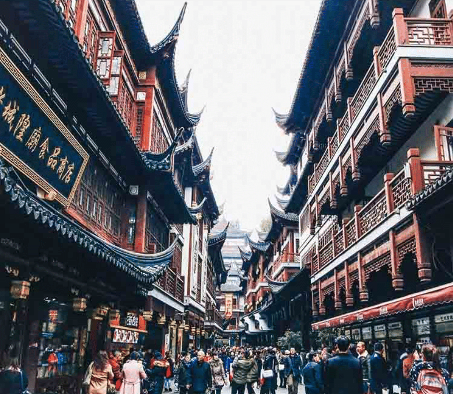 Yu Garden Market in Shanghai