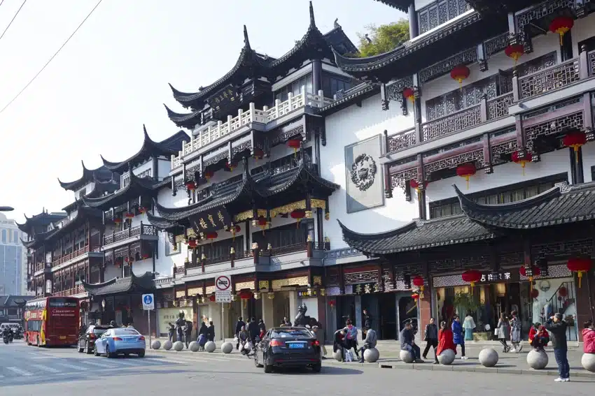 Yu Garden Market in Shanghai